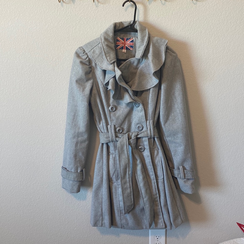 Miss London • Light Gray • Coat
